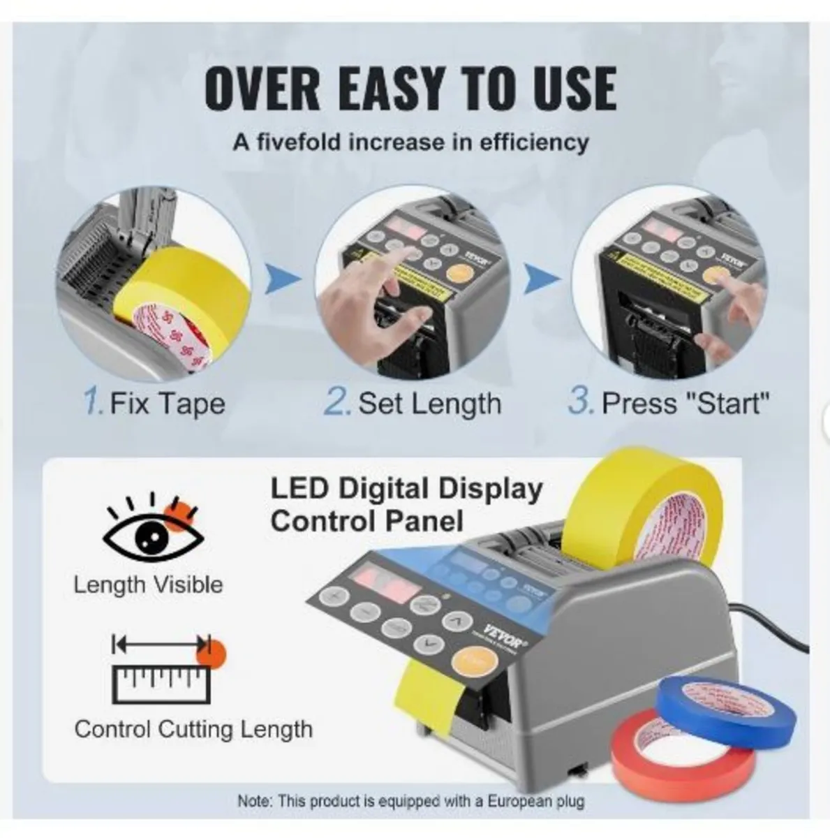 Zcut-9 Automatic Tape Dispenser Adhesive - Image 2