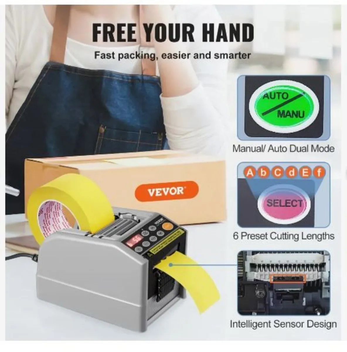 Zcut-9 Automatic Tape Dispenser Adhesive - Image 3