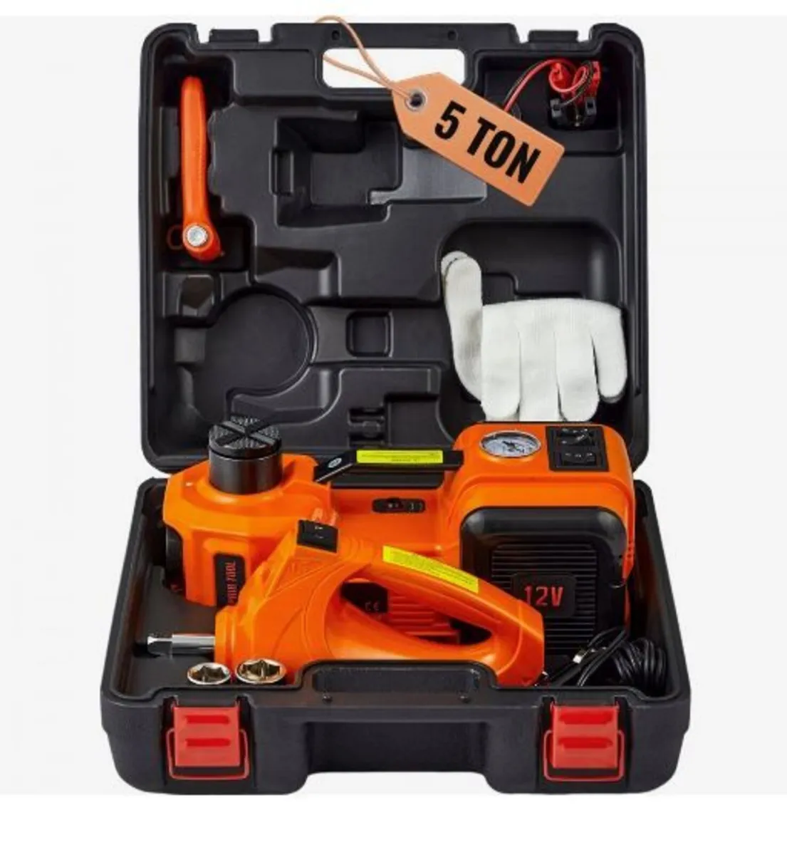 Electric Hydraulic Car Floor Jack 5 Ton - Image 1