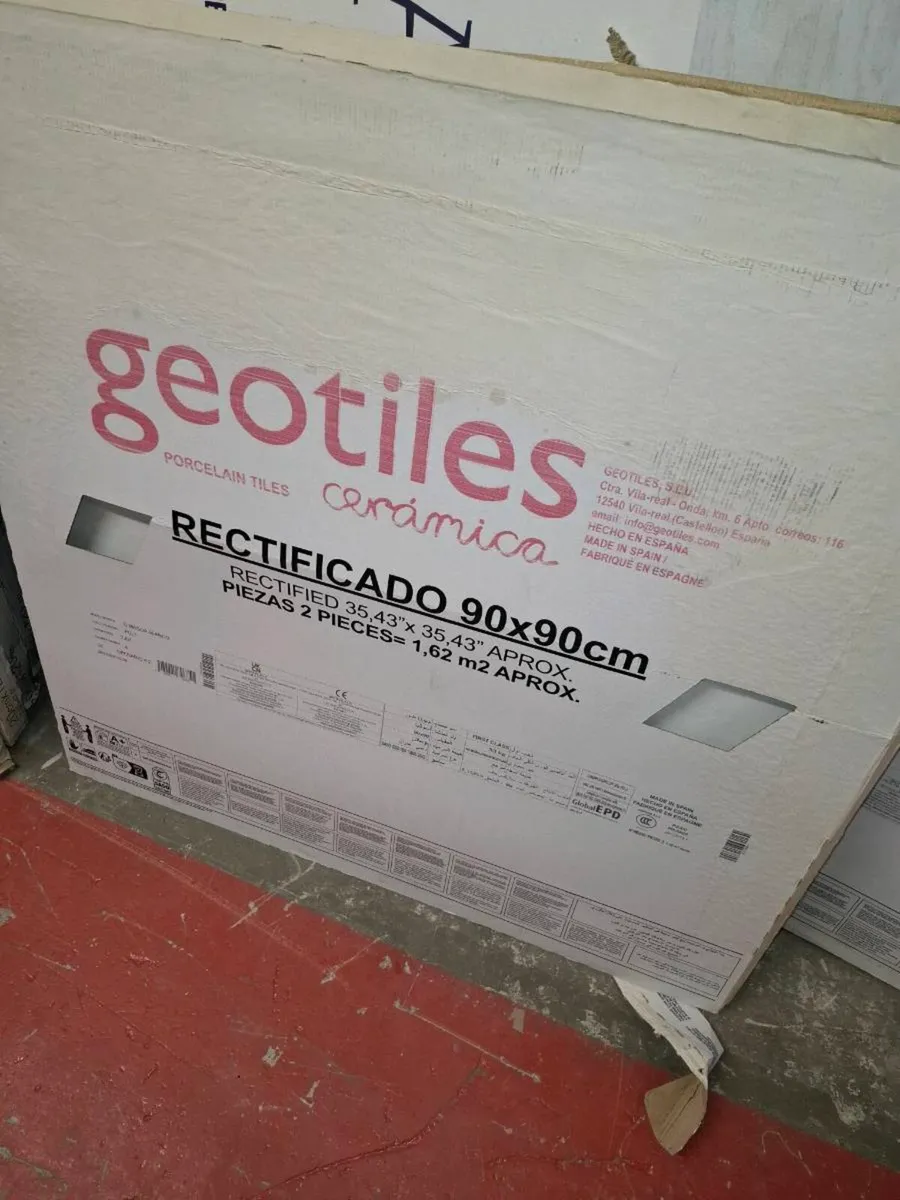 90x90 tiles magda blanco Polished and matt - Image 4