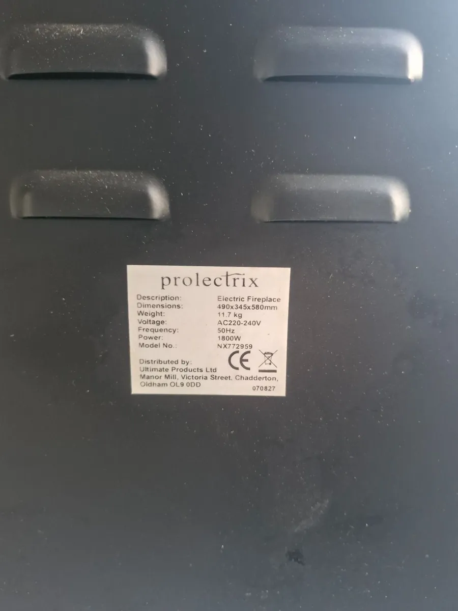 Prolectrix electric fireplace - Image 2