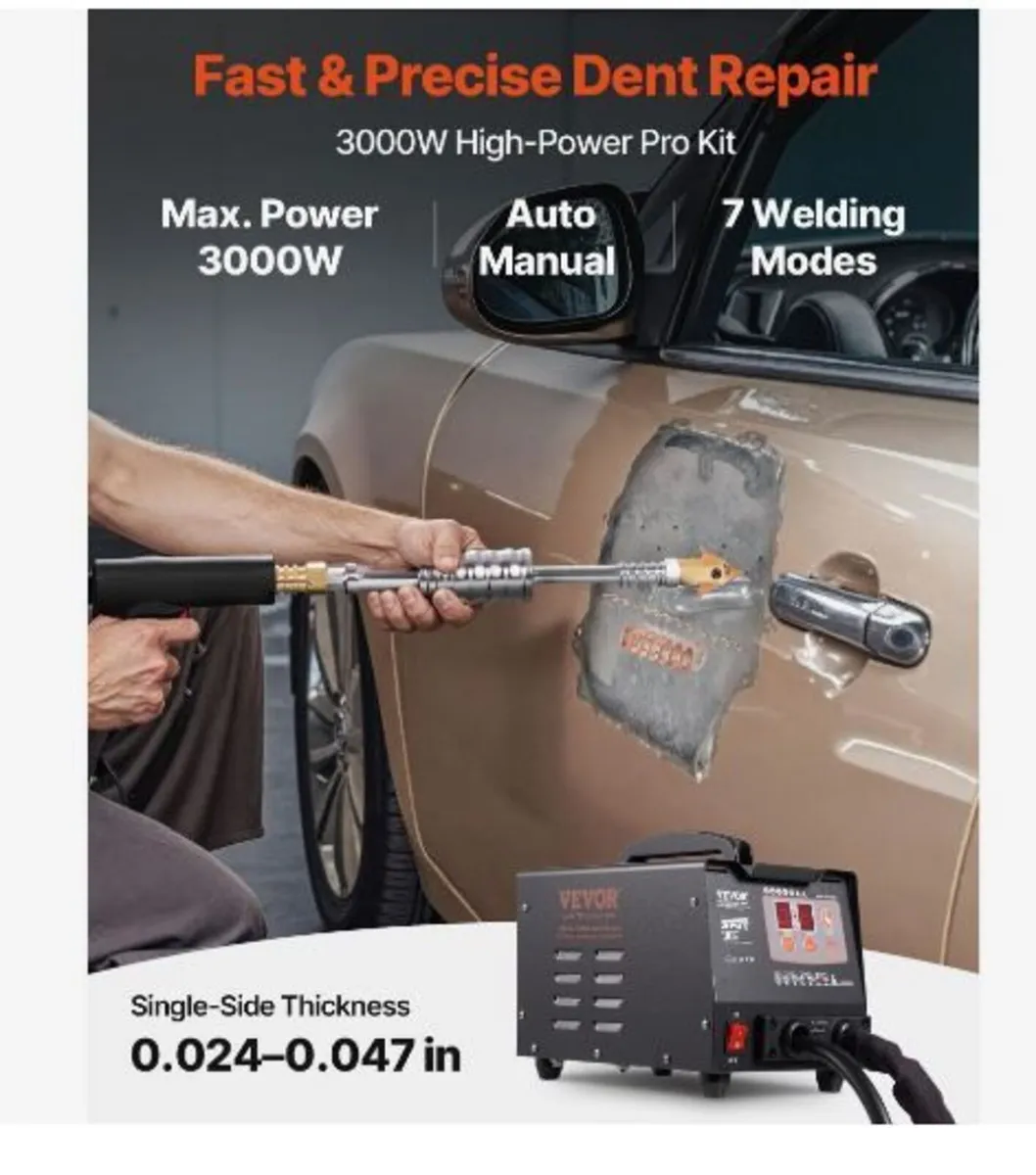 Stud Welder Dent Repair Kit, Spot Welding Machine - Image 3