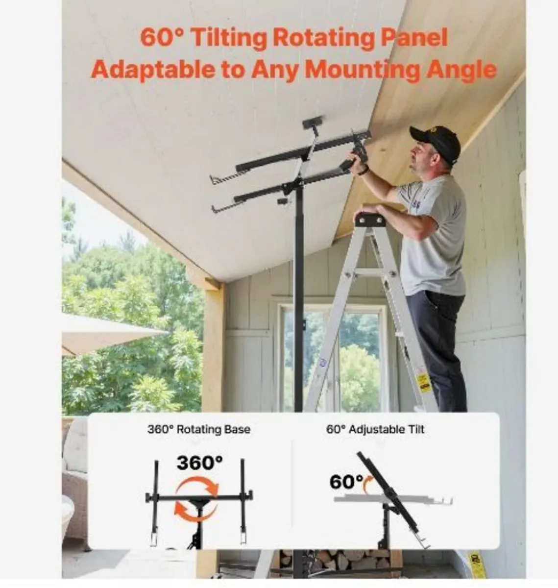 3353mm Drywall Lift, Heavy-Duty 68 kg - Image 4