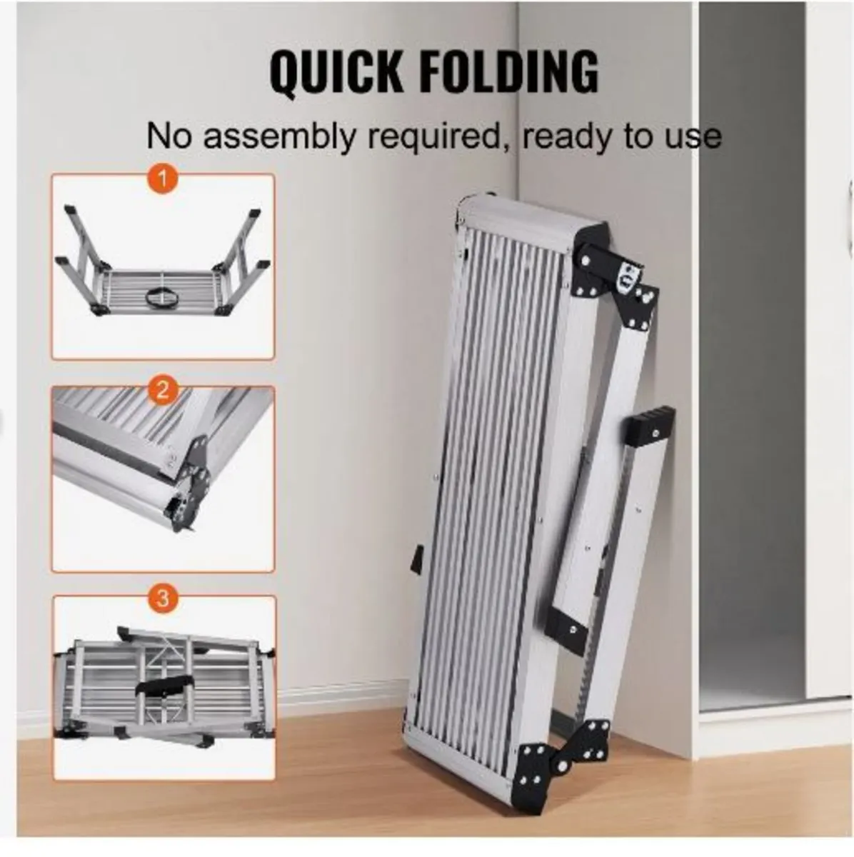 Folding Work Platform, 330 lbs Load Capacity - Image 4