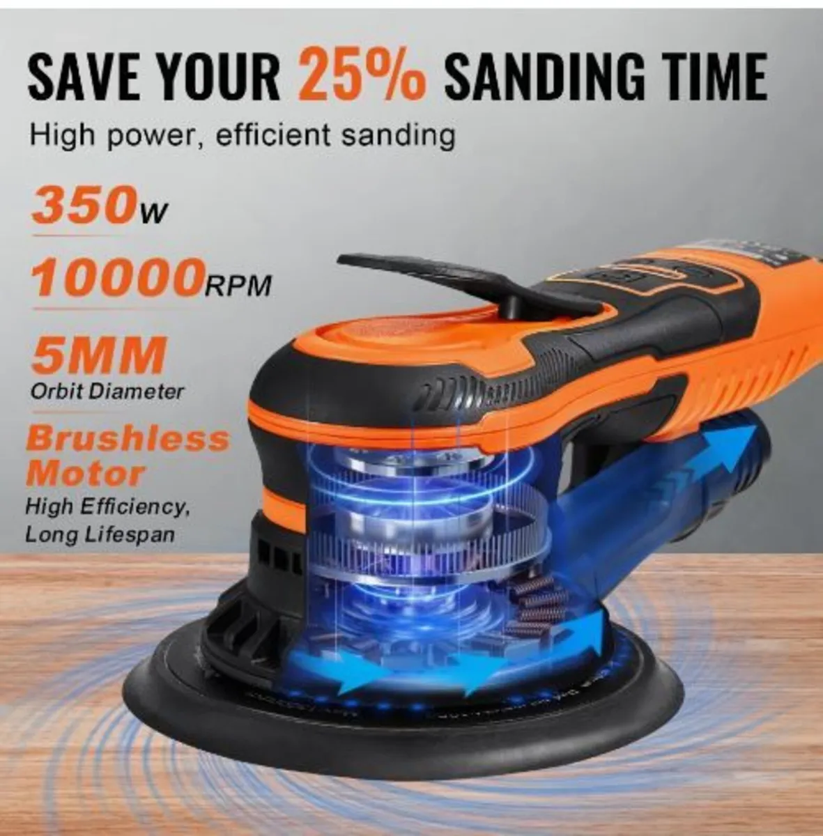 Random Orbital Sander 5 & 6-Inch - Image 4