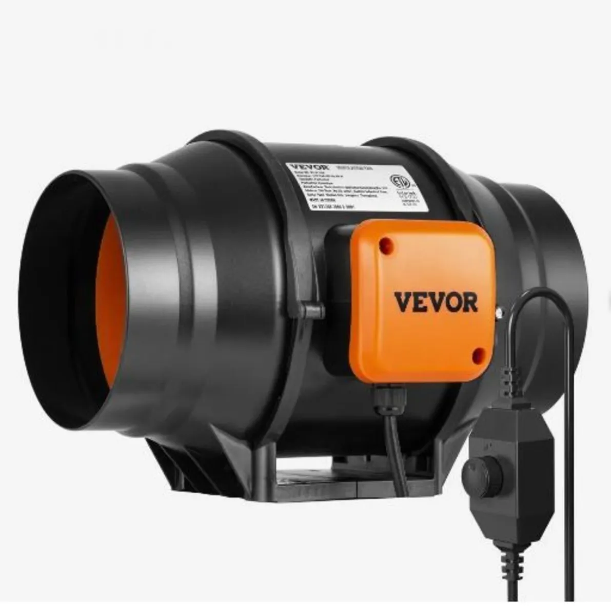 Inline Duct Fan, 152.4mm 323.7 CFM - Image 1