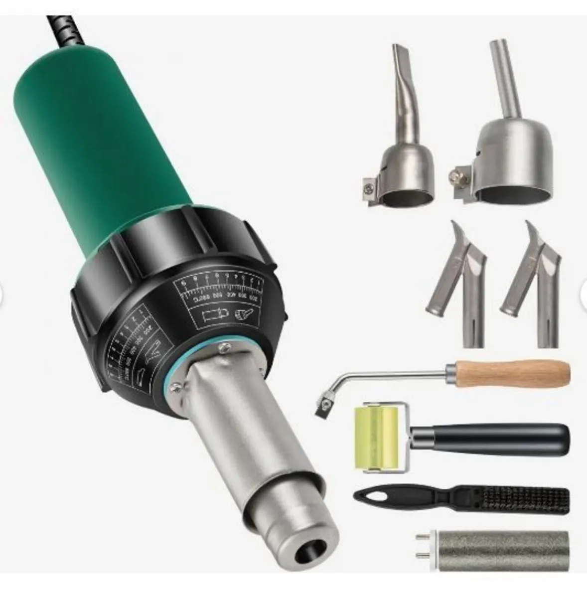 Roofing Welder, 8 Pcs PVC Welding Gun, 1600W - Image 1
