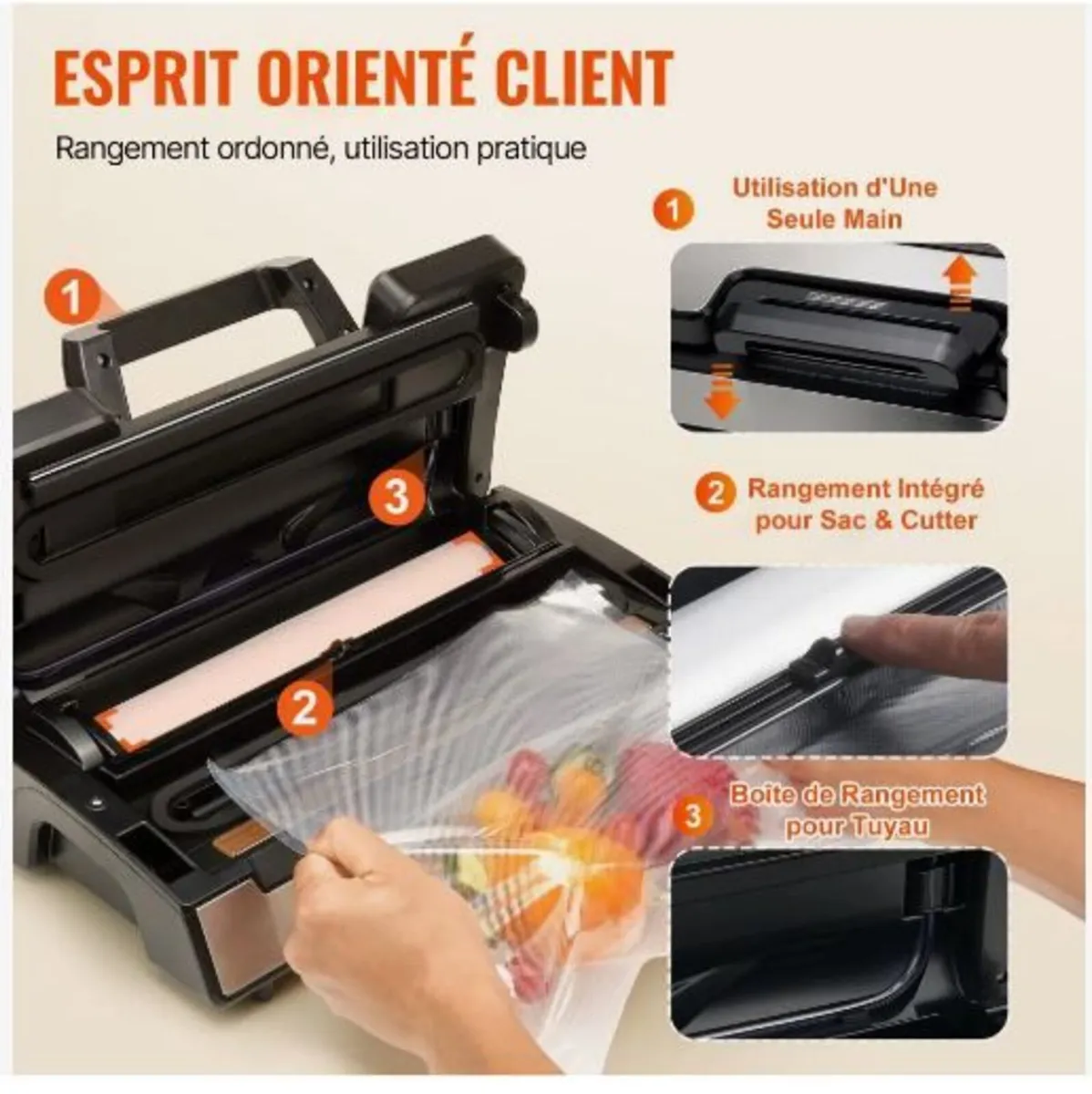 Vacuum Sealer Machine Food Preservation - Image 3