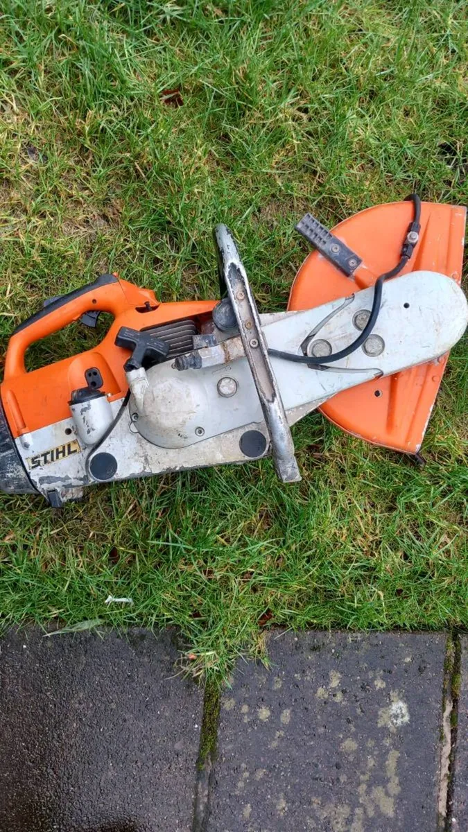 Stihl concrete saw - Image 2