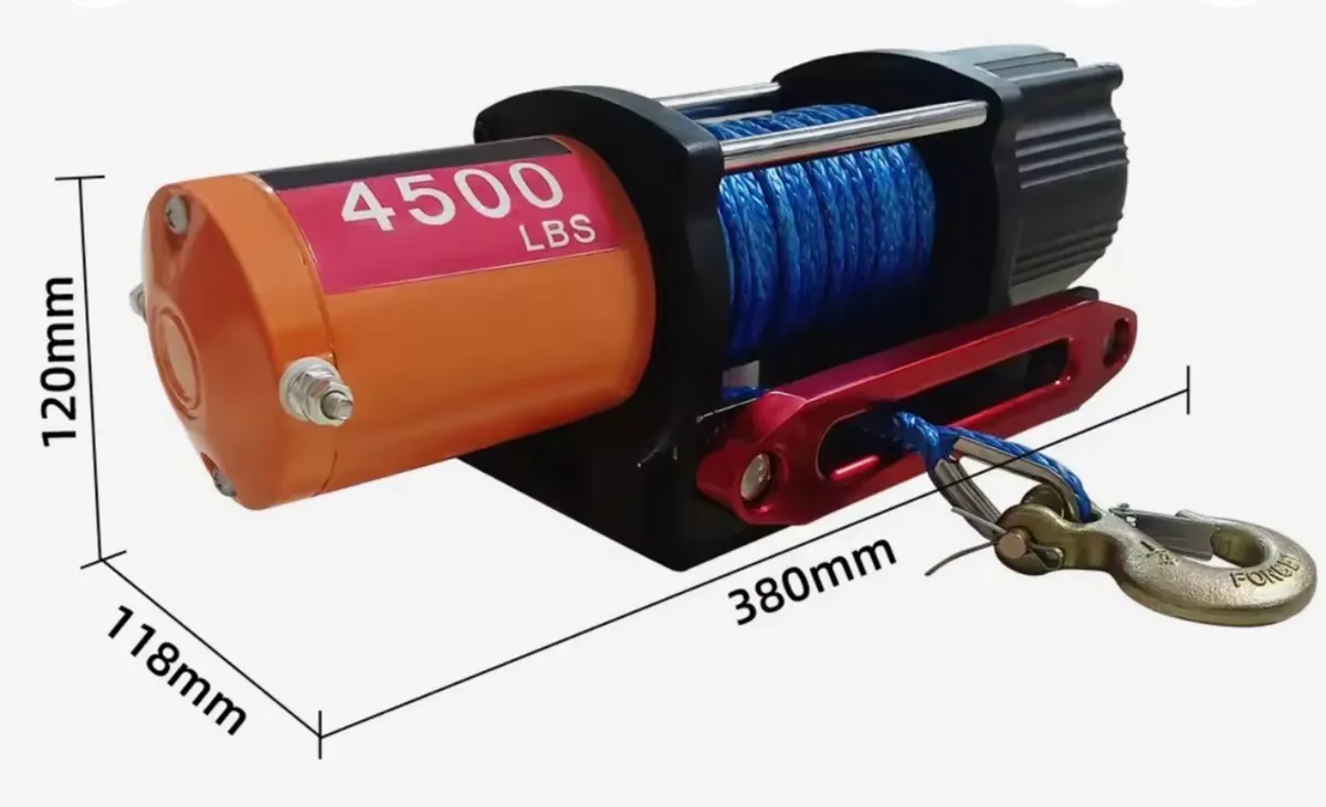 2tones small winch strong synthetic rope - Image 2