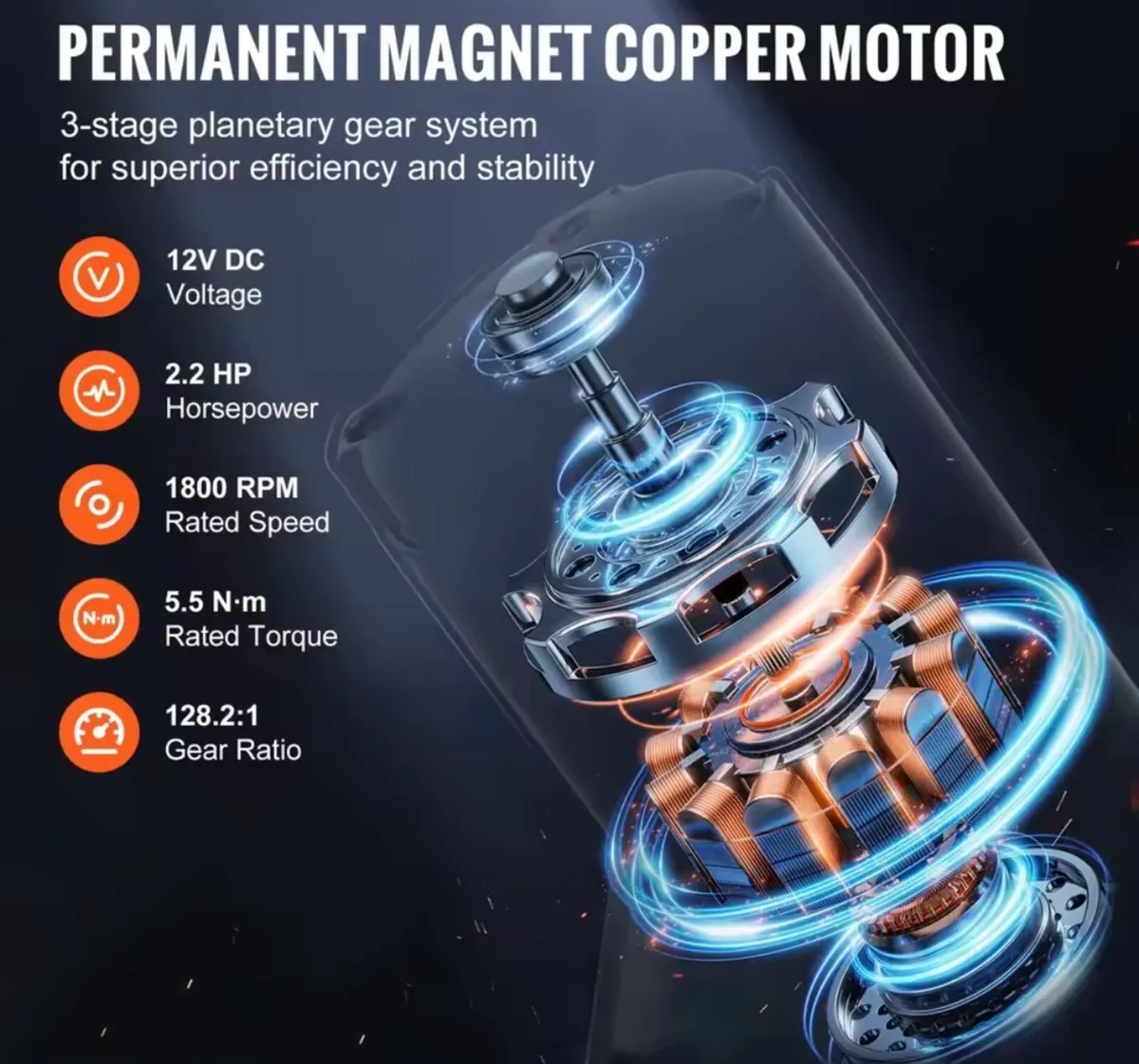 2tones small winch strong synthetic rope - Image 4