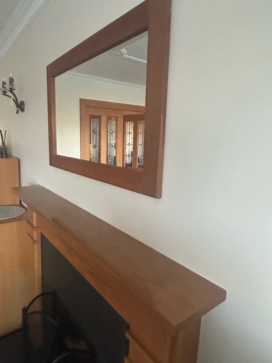 Oak Fireplace Mantle - Image 2