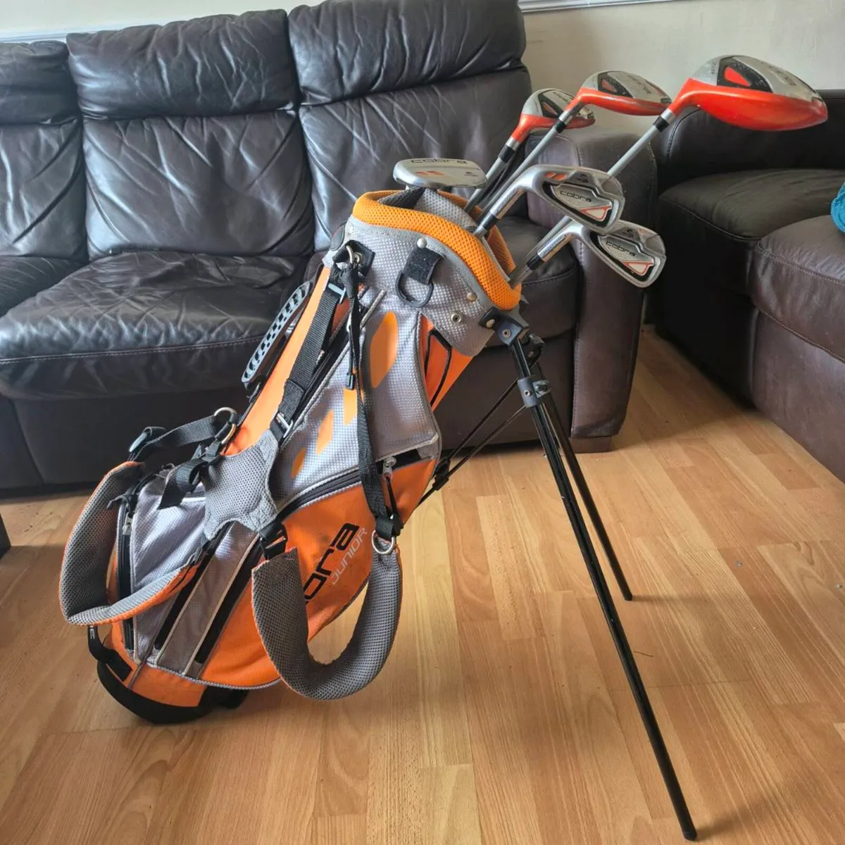 Left handed kids cobra golf clubs - Image 1