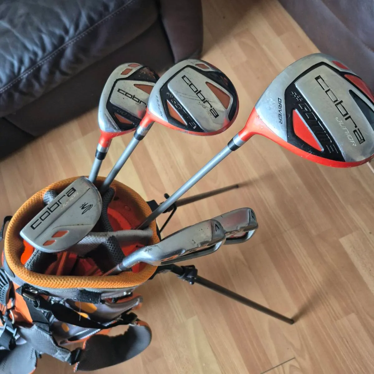 Left handed kids cobra golf clubs - Image 2