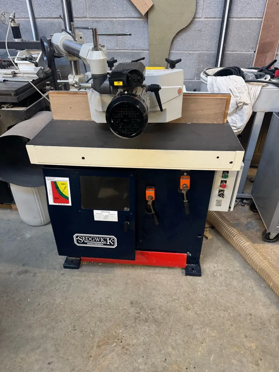 Spindle moulder Sedgwick - Image 1