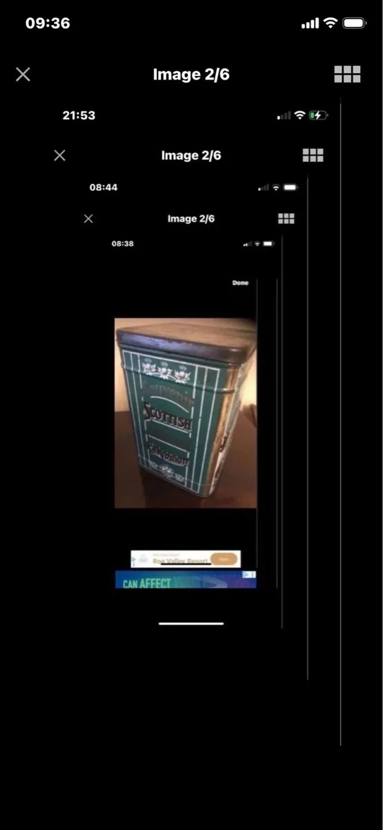 Vintage ‘The Steamship Brand’ Metal Box - Image 2