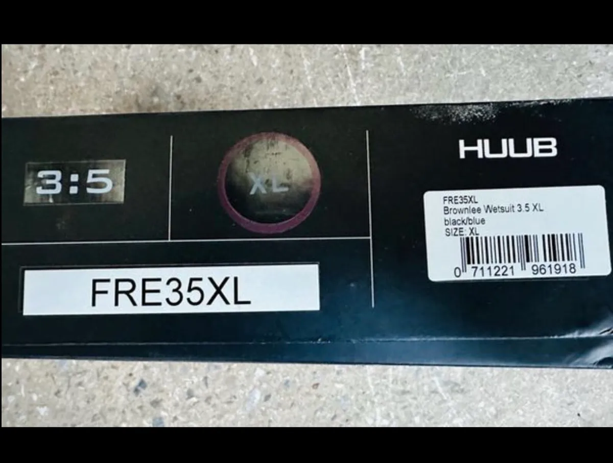 HUUB AGILIS BROWNLEE 3.5 WETSUIT BRAND NEW - Image 3