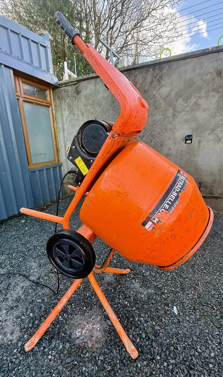 Belle Minimix Electric 110V Cement Mixer - Image 3