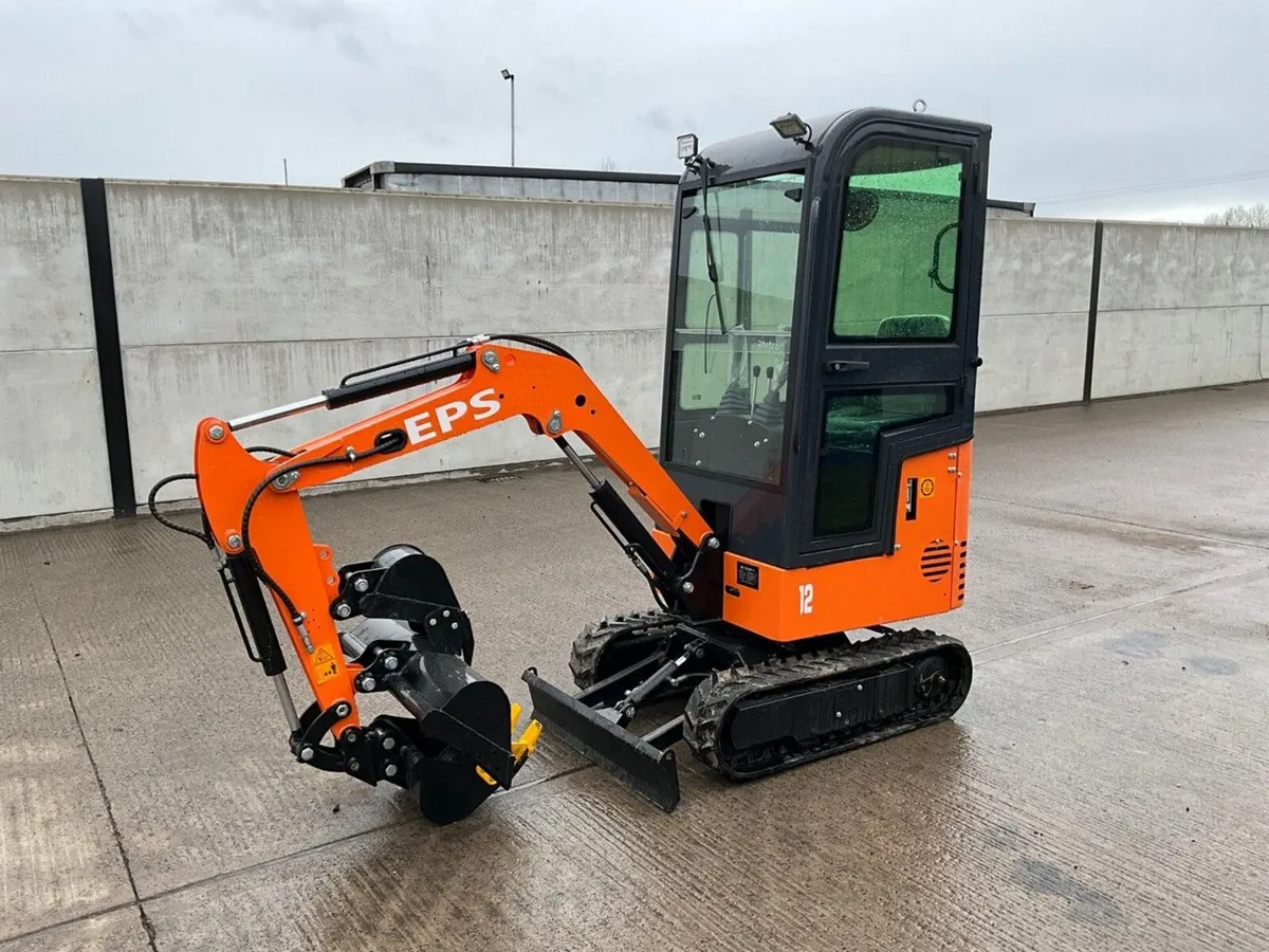 UNUSED EPS 1.2 TON MINI DIGGER - Image 1