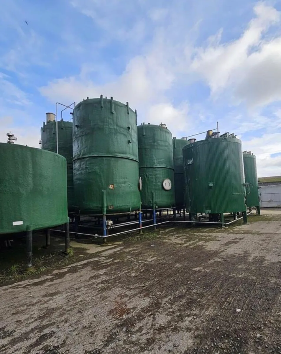 3 X 80,000L Stainless Steel Tanks - Image 1