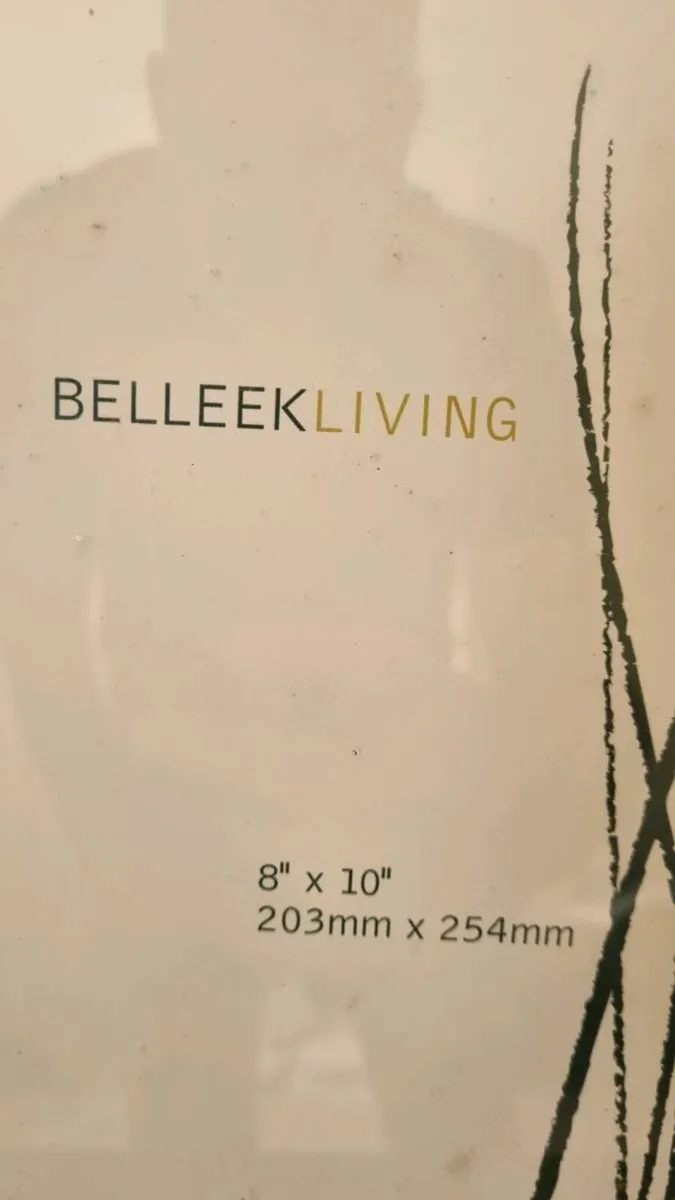 Belleek Pottery Vintage Photo Frame - Image 3