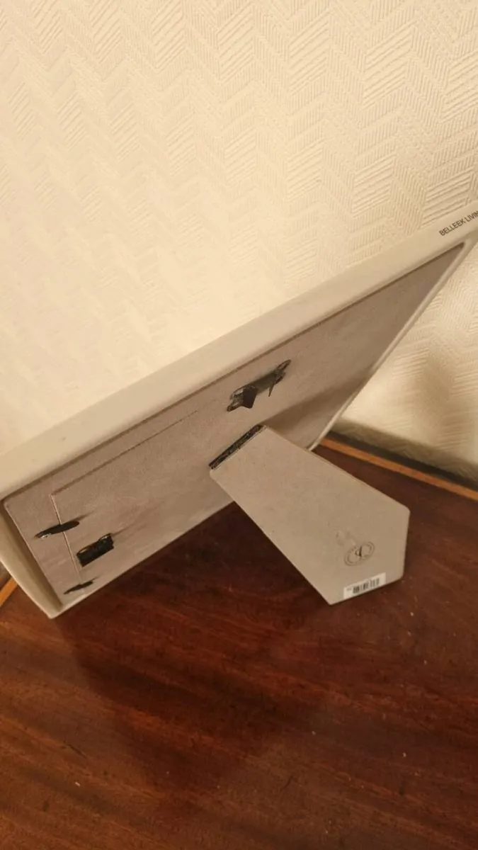 Belleek Pottery Vintage Photo Frame - Image 4