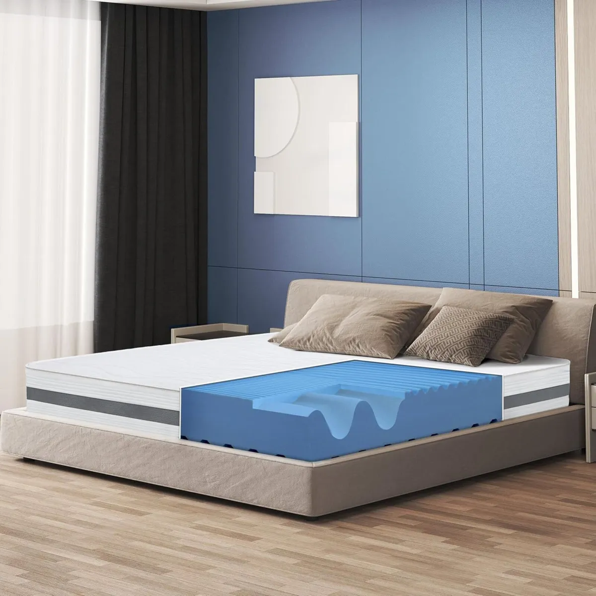 Orthopaedic Single Mattress in Antibacterial - Image 1
