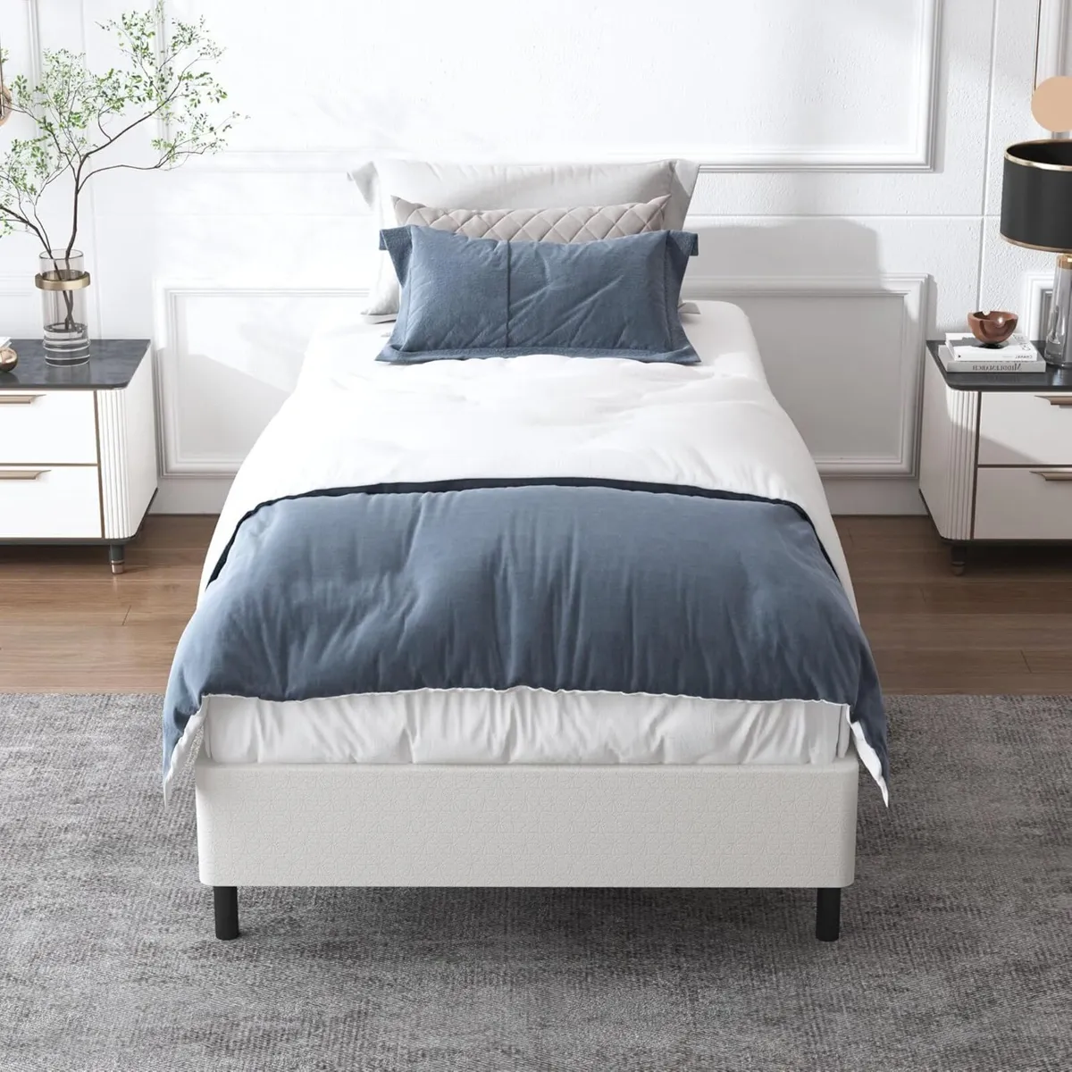 Twin Box Spring 9 Inch High Heavy Duty Mattress - Image 3