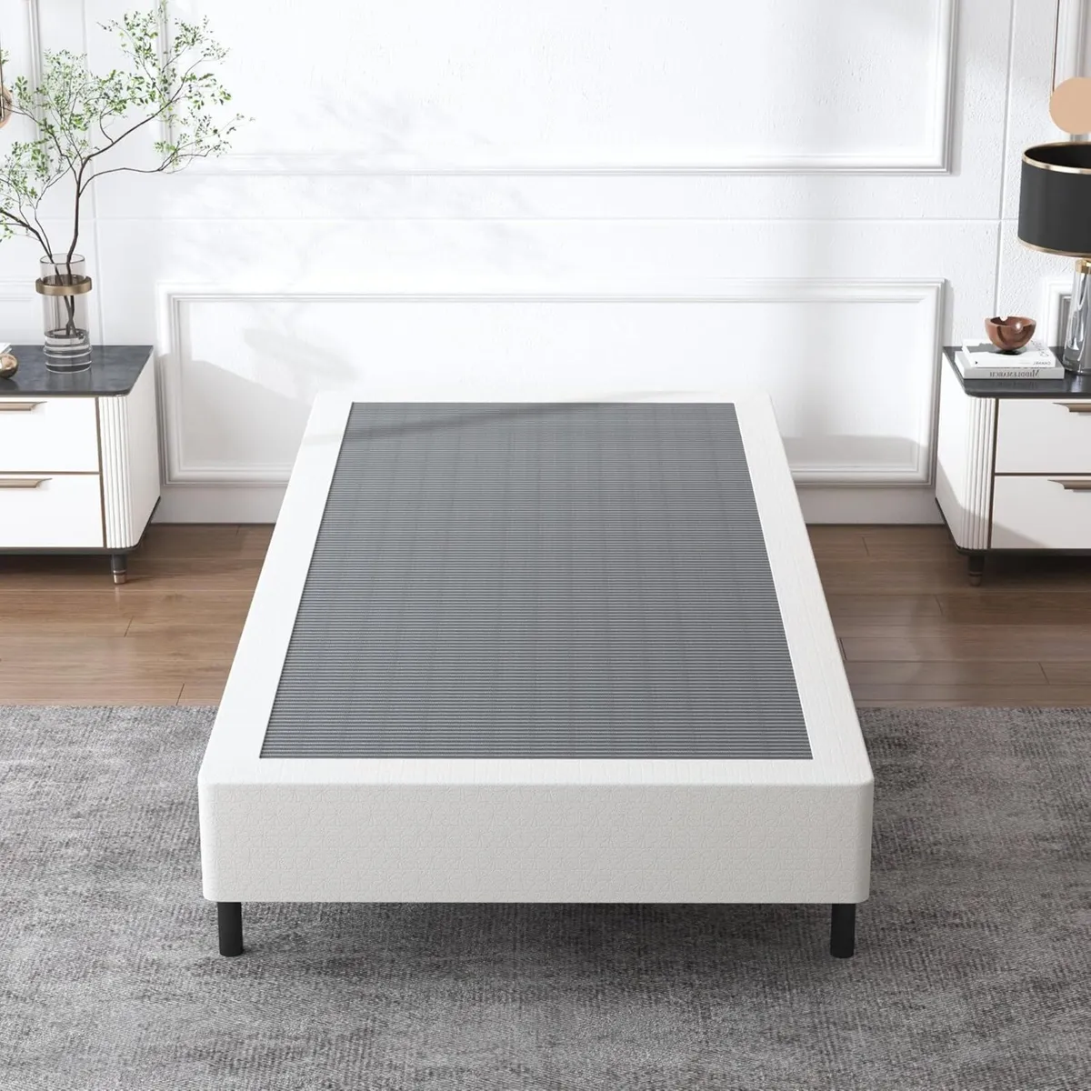 Twin Box Spring 9 Inch High Heavy Duty Mattress - Image 1