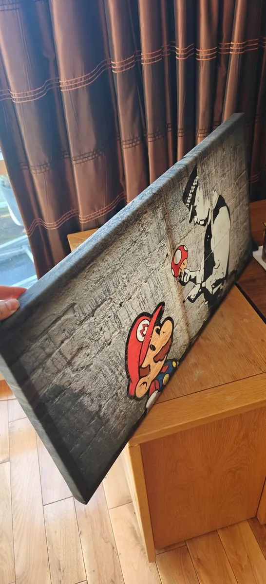 Banksy Canvas Artwork - Image 3