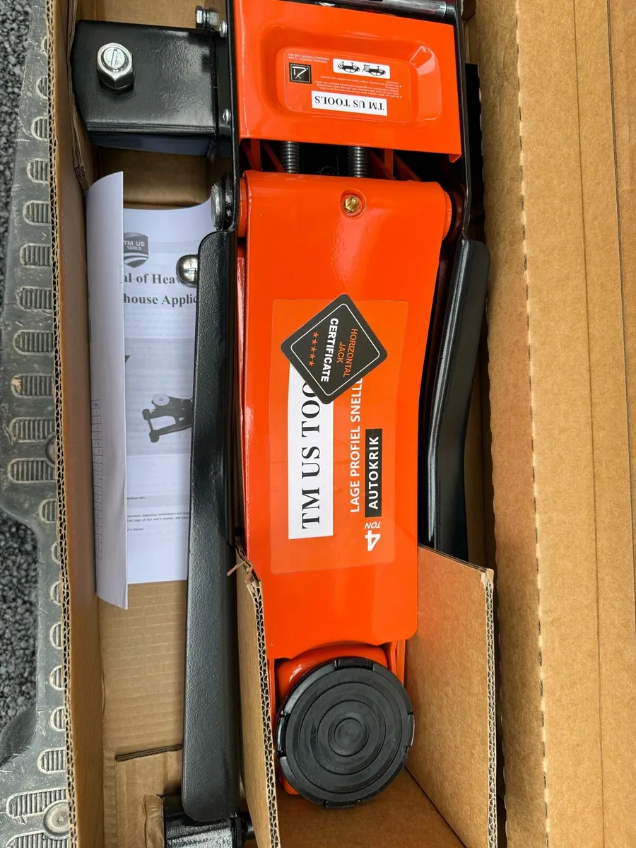 BRAND NEW 4ton LOW PROFILE TROLLEY JACK - Image 3