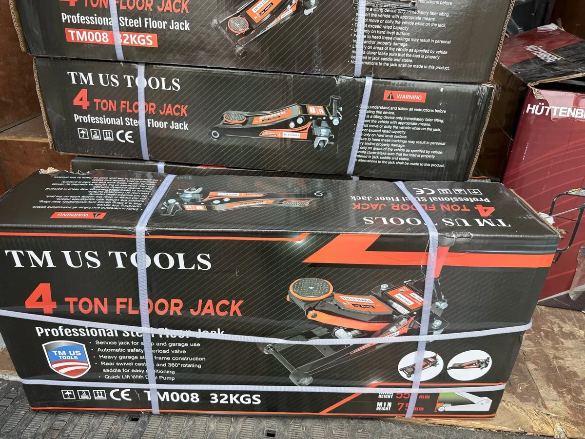 BRAND NEW 4ton LOW PROFILE TROLLEY JACK - Image 2