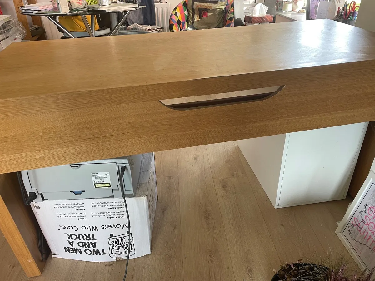 Desk L 151cm W 64cm - Image 3