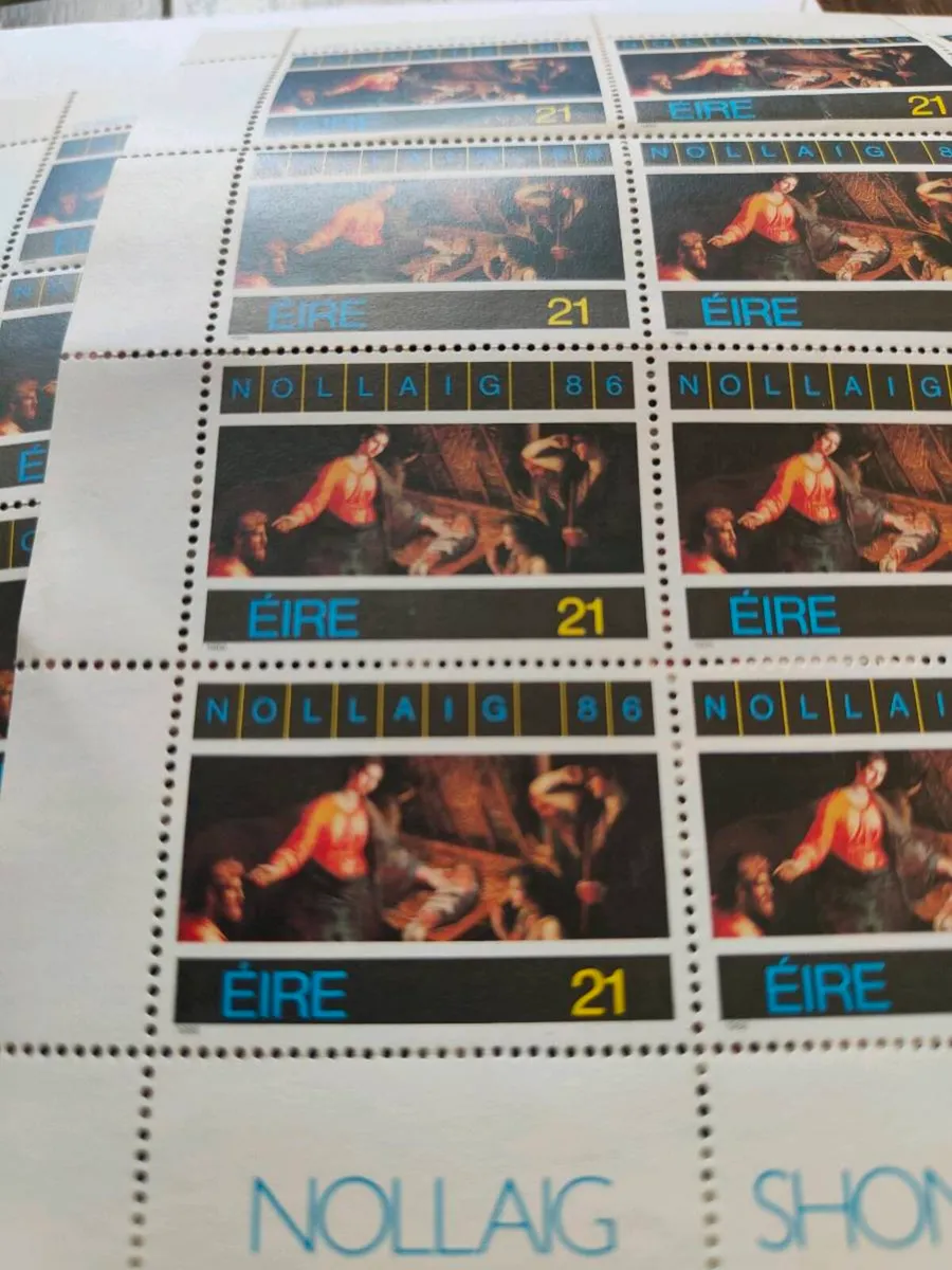Irish stamp collection - Image 2