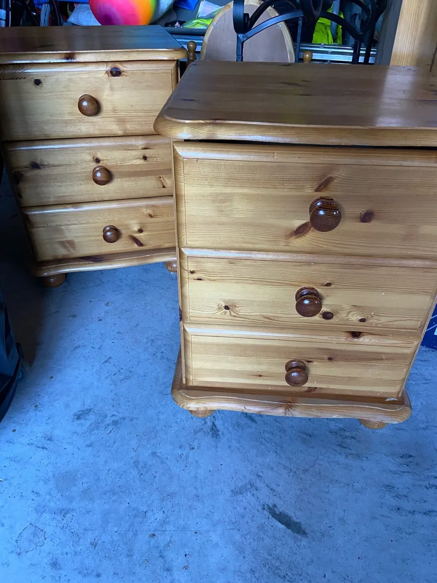 Bedside lockers - Image 1