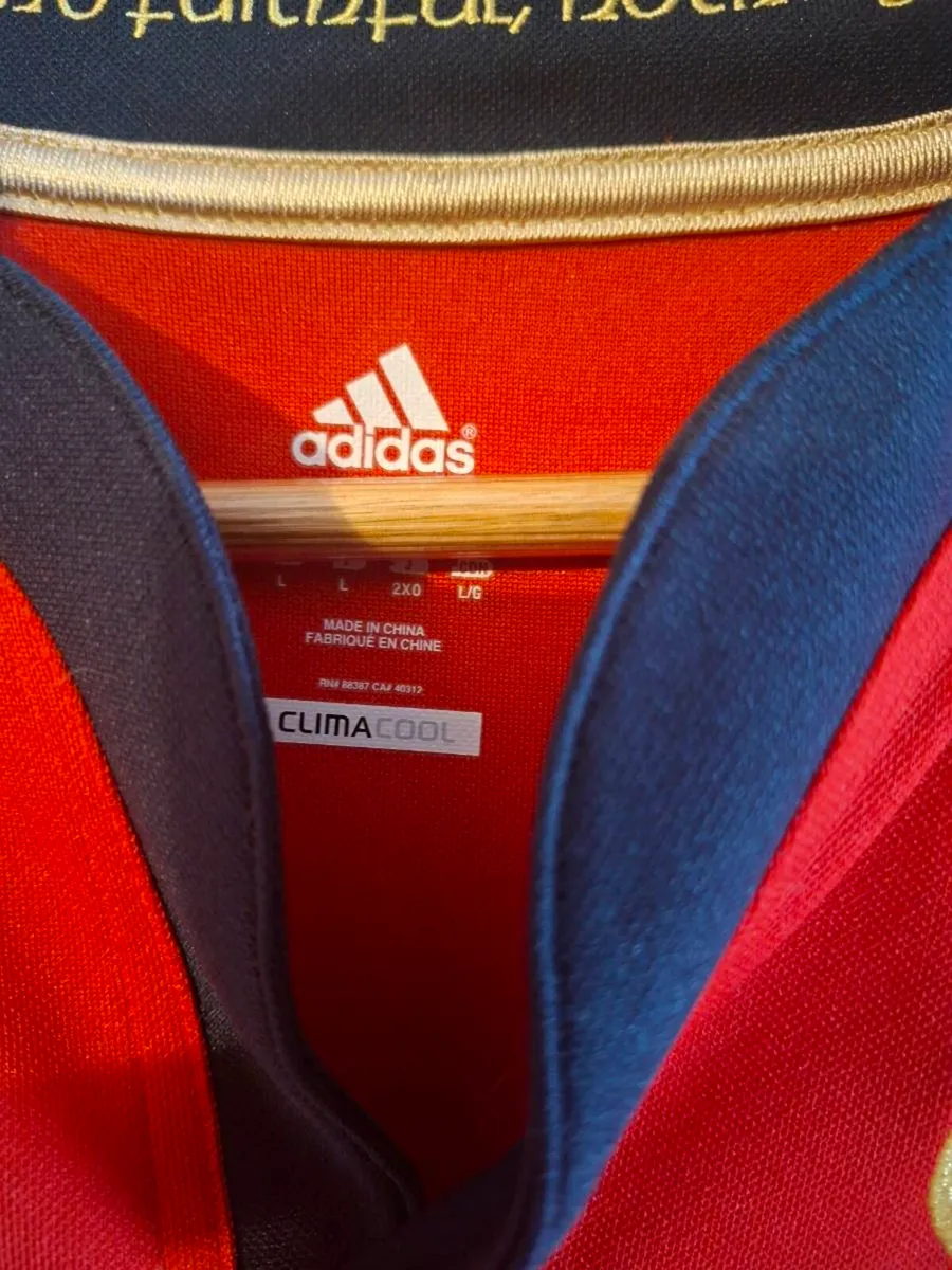 Official Adidas Munster Rugby home jersey L - Image 3