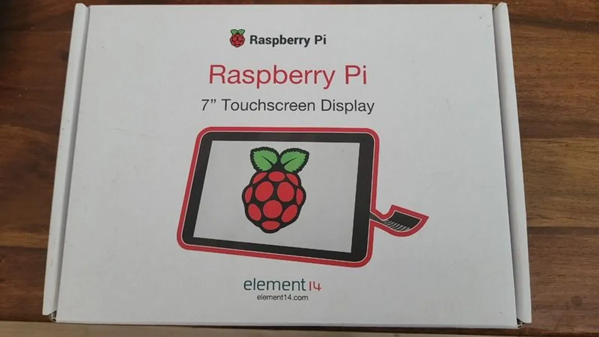 NEW and unused, Raspberry Pi 7" Touchscreen Display - Image 1