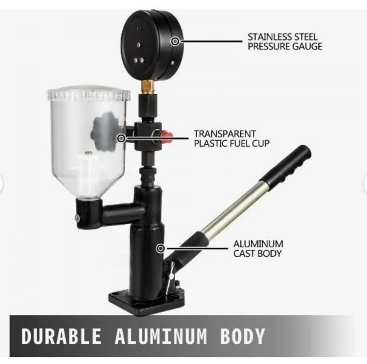 600 Bar Injector Tester 0.8L Fuel Pressure - Image 4