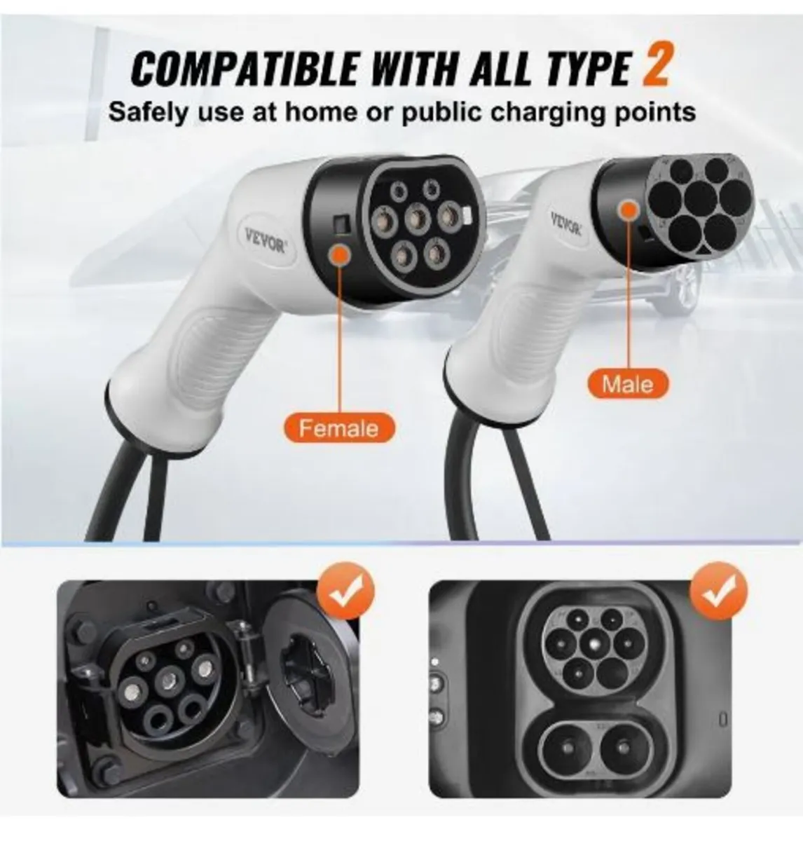 Type 2 to Type 2 EV Charging Cable - Image 4