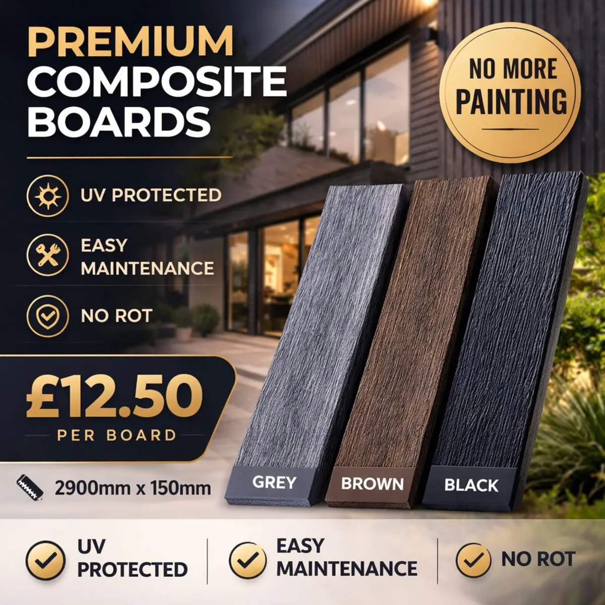 Composite Cladding Boards - Image 1