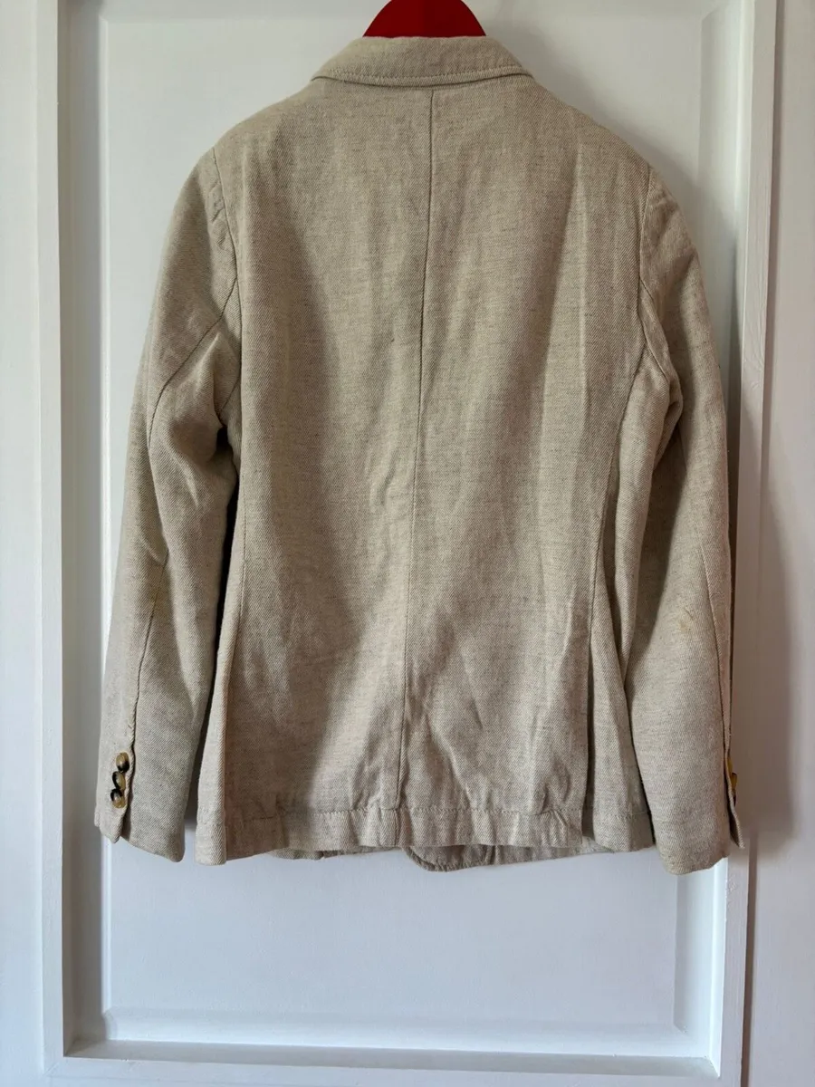 Cream Zara boys Blazer age 9-10 - Image 2