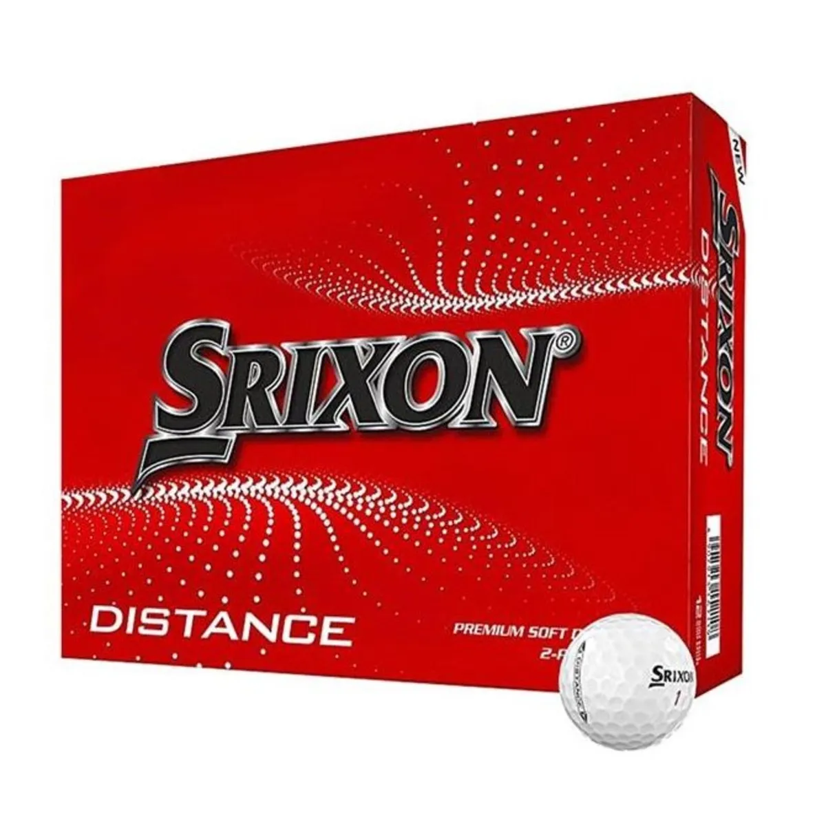 Srixon Distance White Golf Balls - 12 Balls