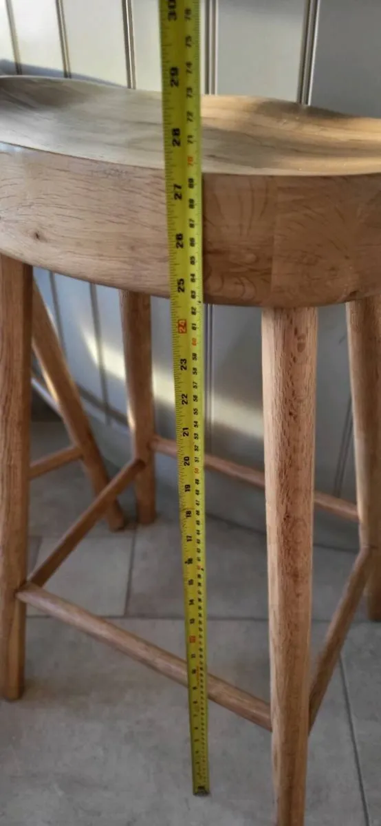 Kitchen/Counter Stools x 3 - Image 4