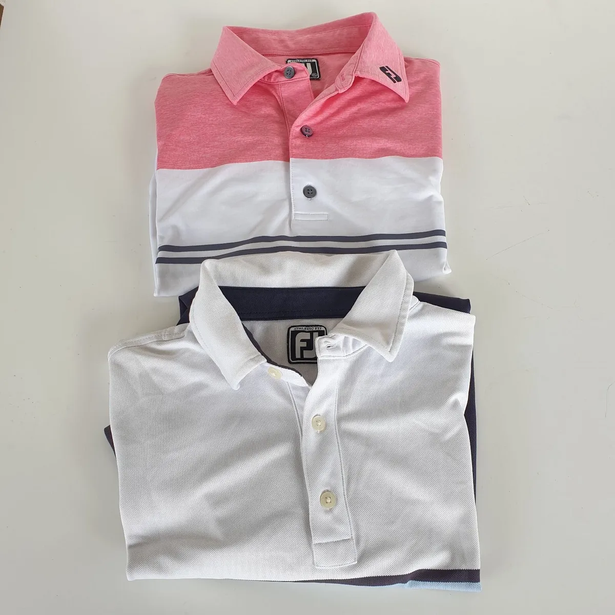 Footjoy men's polo shirts XL X 2 fair - Image 1
