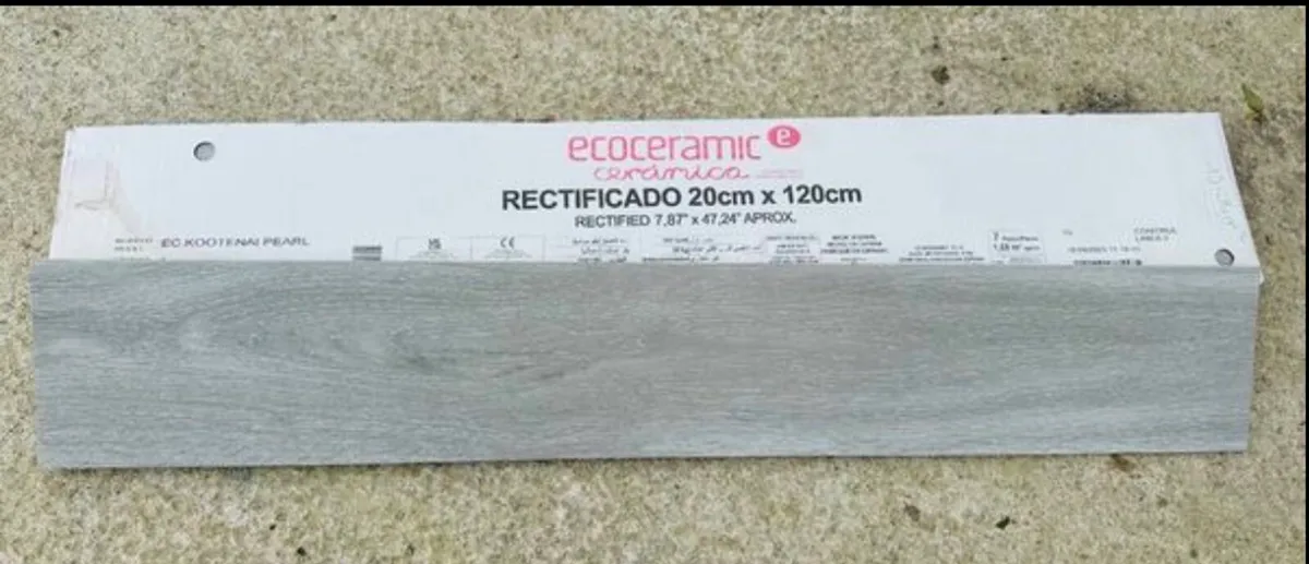 TILES WOOD EFFECT - GREY COLOUR - 10 SQM - Image 1