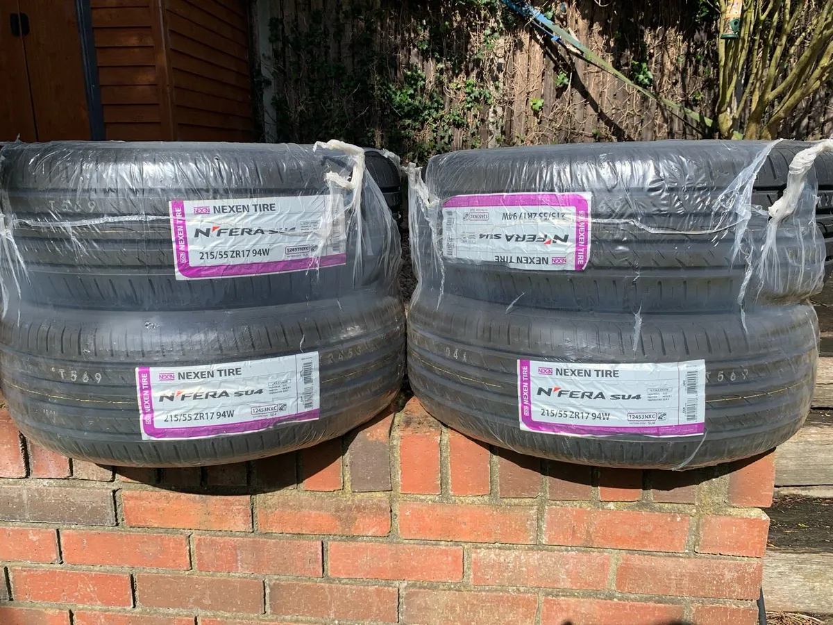 4x NEW Nexen N'Fera SU4 215/55 R17 94W Tyres - Image 3