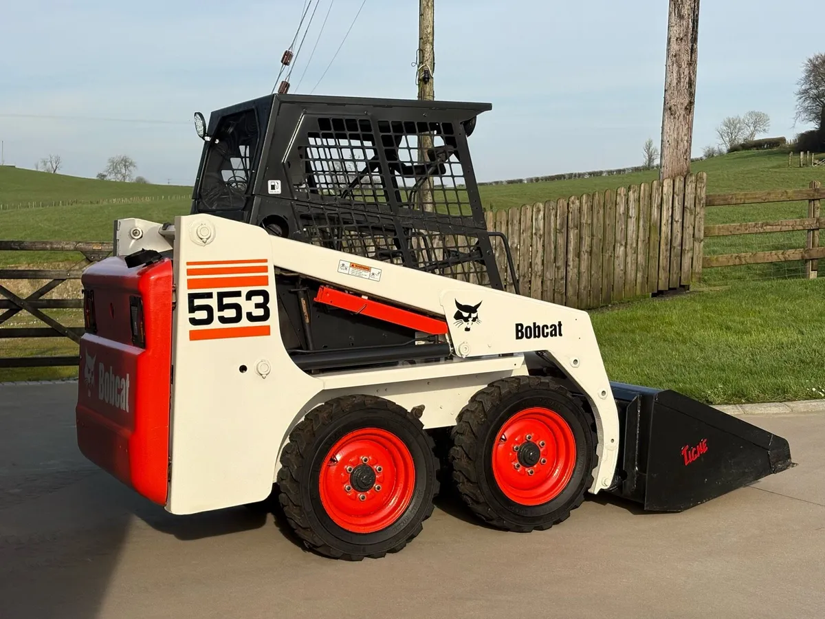 Bobcat 553 Skid Steer - Image 3