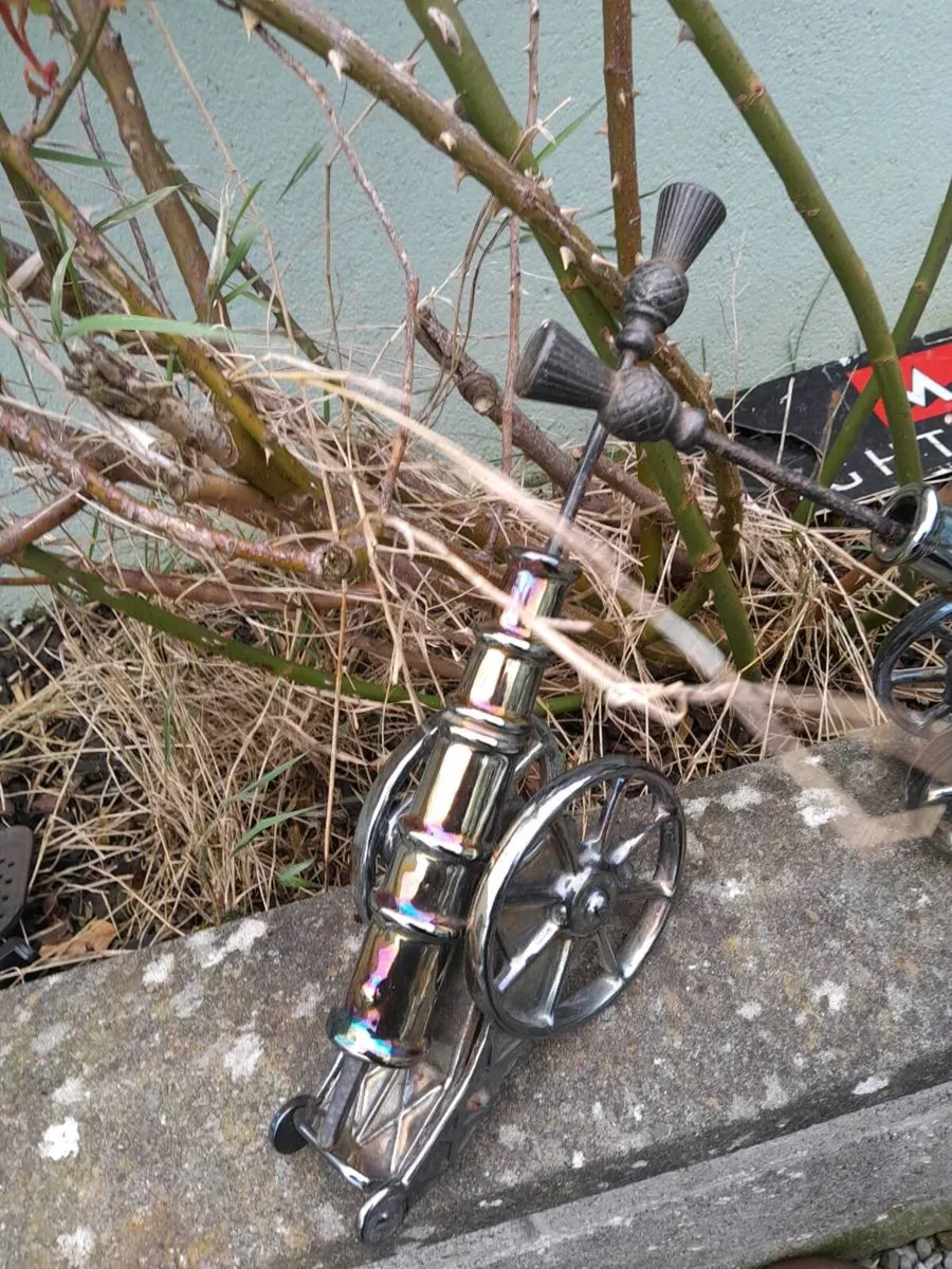 Pair of vintage cannon - Image 3