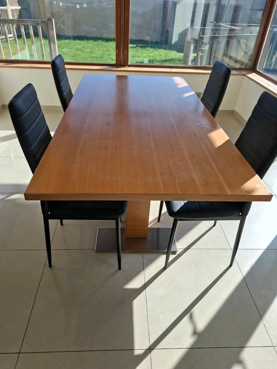 Dinning table and chairs - Image 2