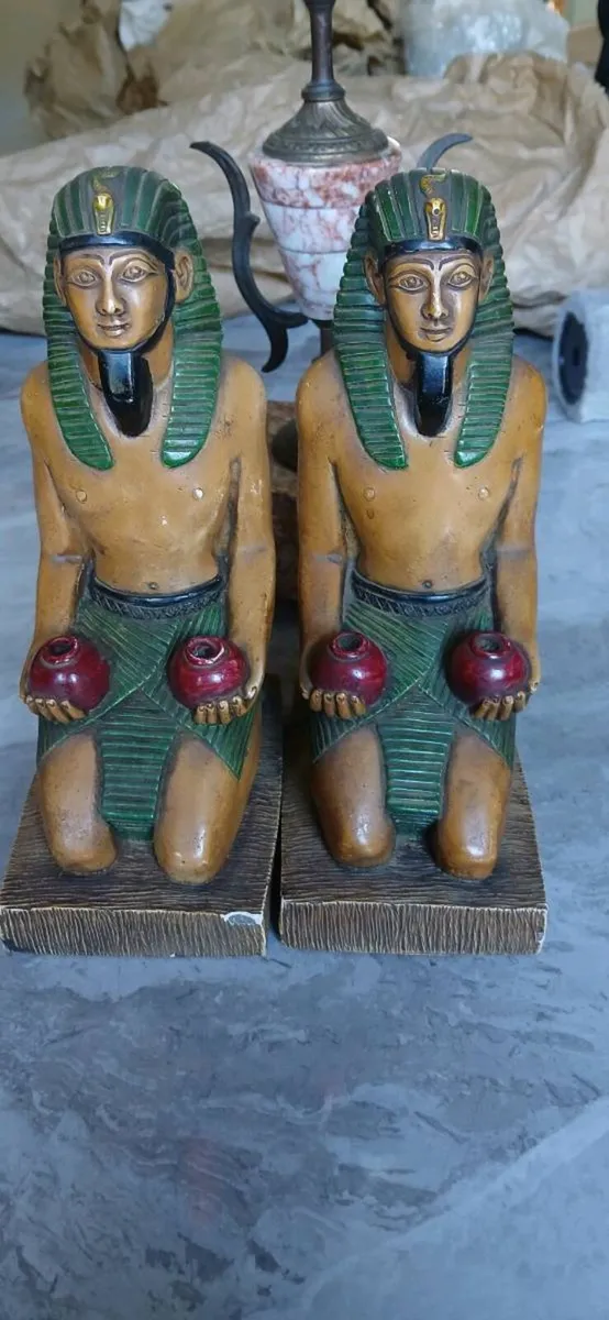 Pair of Pharaoh Bookends - Image 4